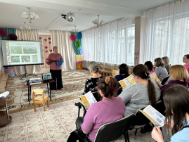 Семинар для педагогов города «Создание в группах, ДОУ развивающего пространства с применением элементов «говорящей среды» Семинар для педагогов города «Создание в группах, ДОУ развивающего пространства с применением элементов «говорящей среды».